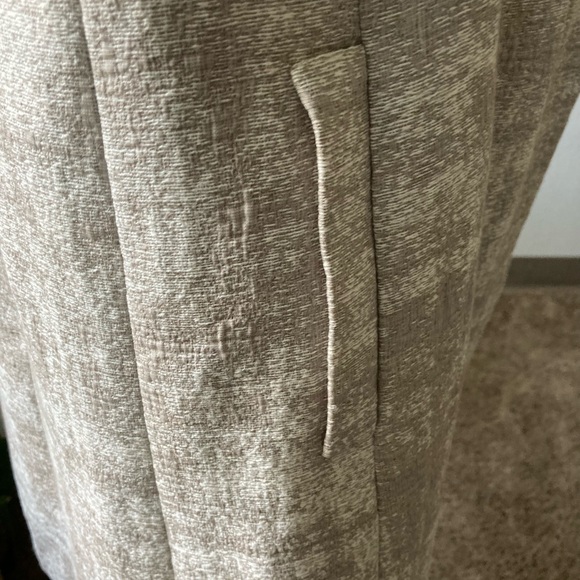 Eileen Fisher Beige Ivory 54% Cotton 26% Polyester Long Jacket size PS - Picture 7 of 12